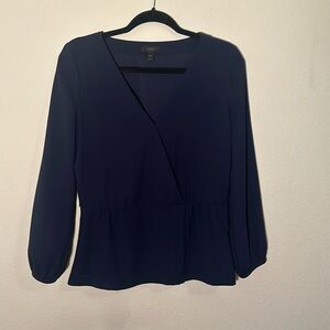Navy Blouse